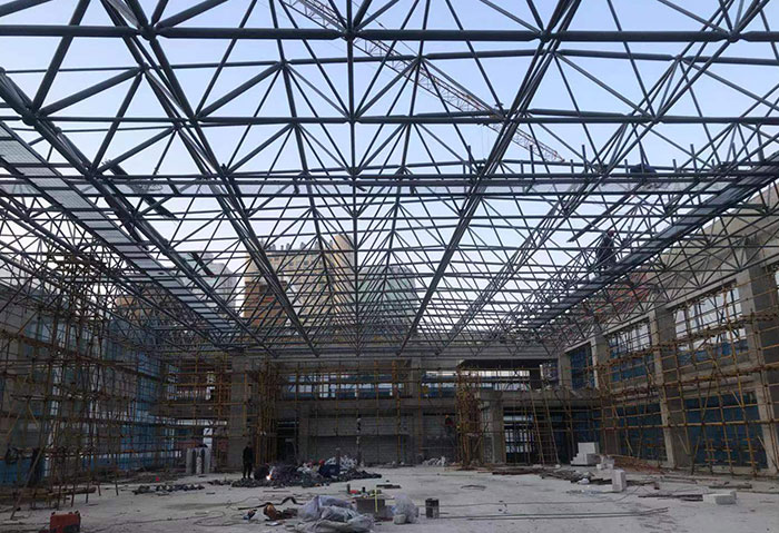 调兵山网架施工